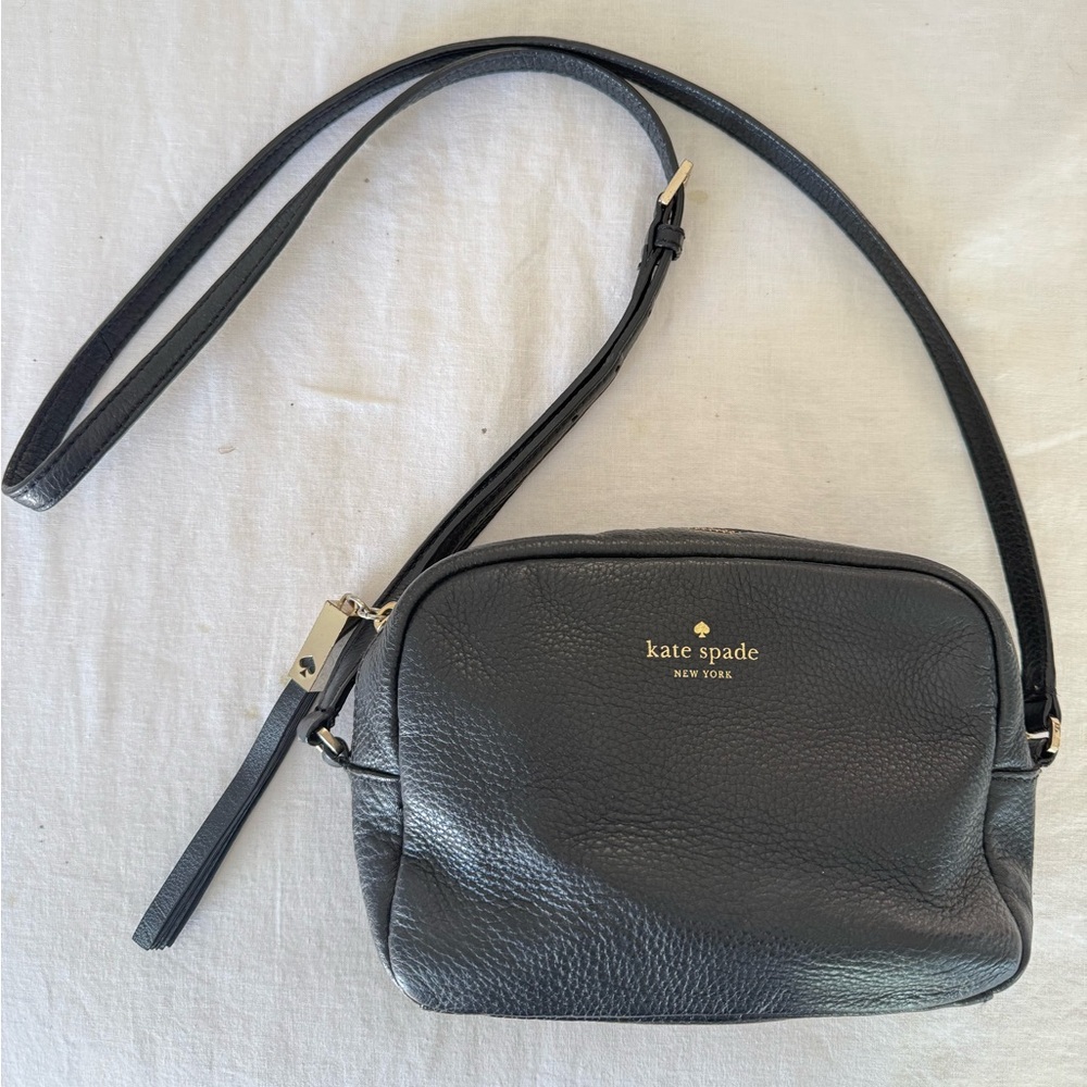 Kate Spade Charcoal Crossbody Bag